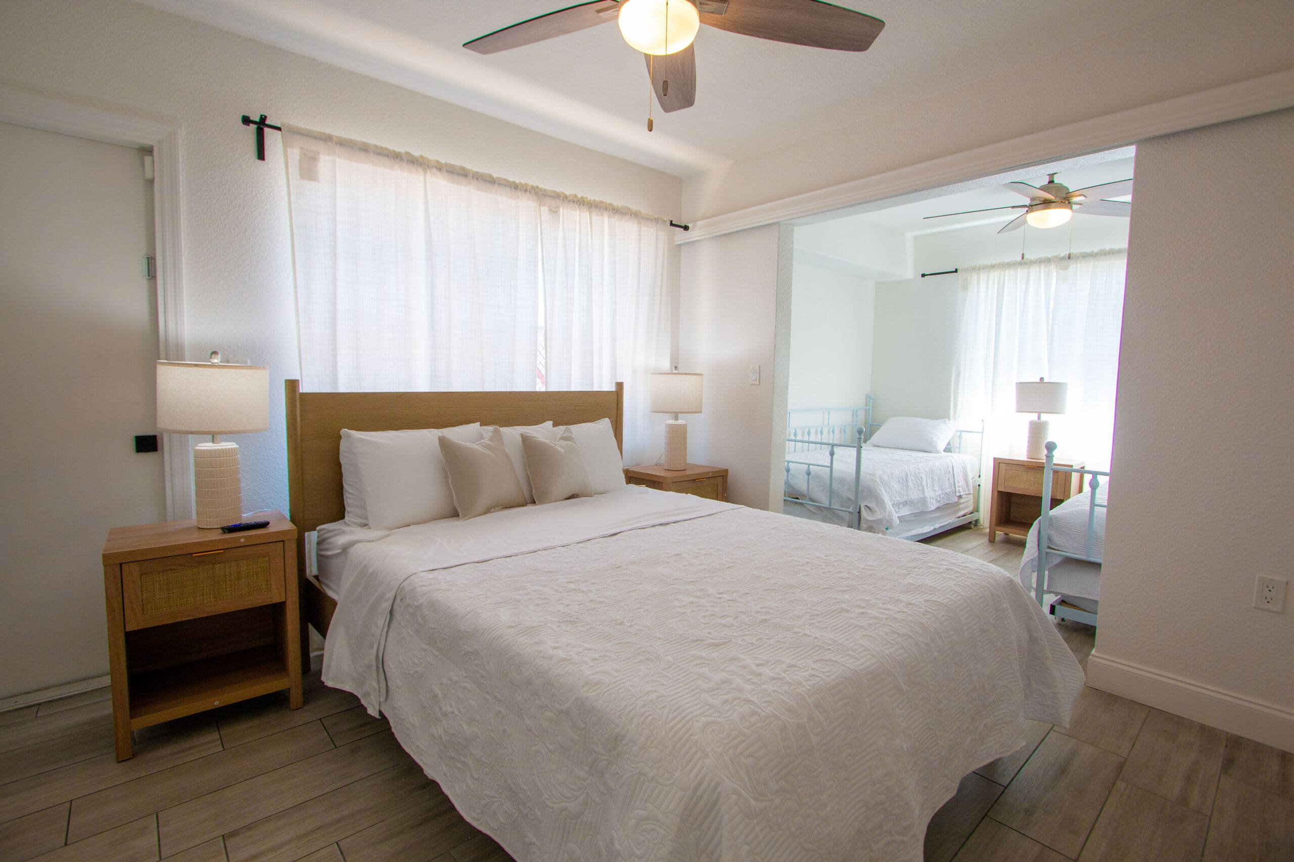 Sea Glass Beach Compound beachfront bedroom