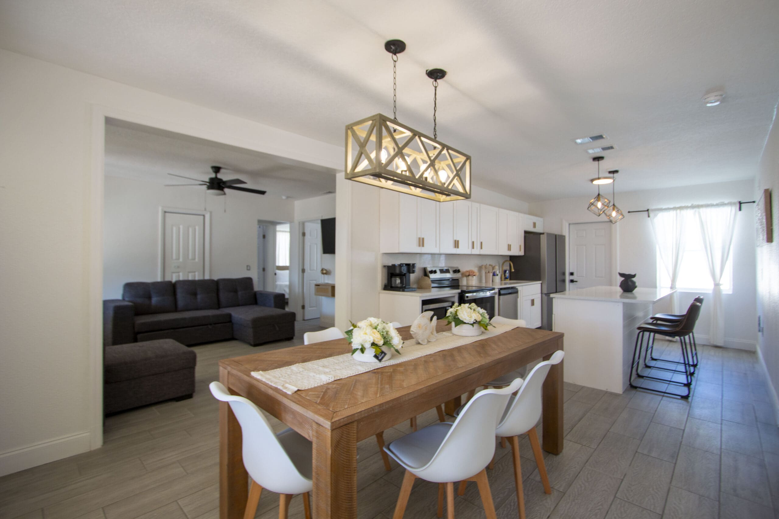 Sea Glass Beach Compound dining area
