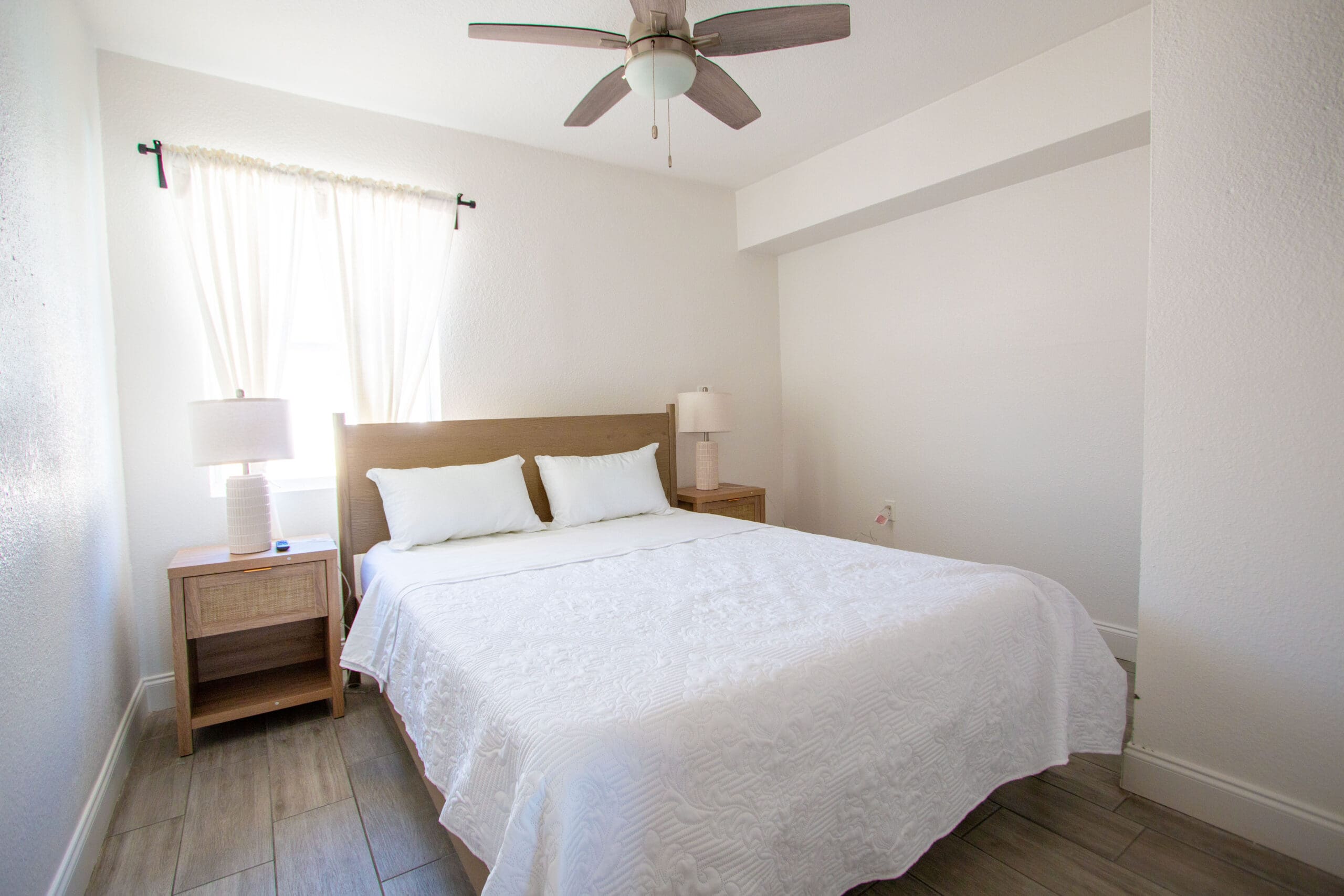 Sea Glass Beach Compound queen bed