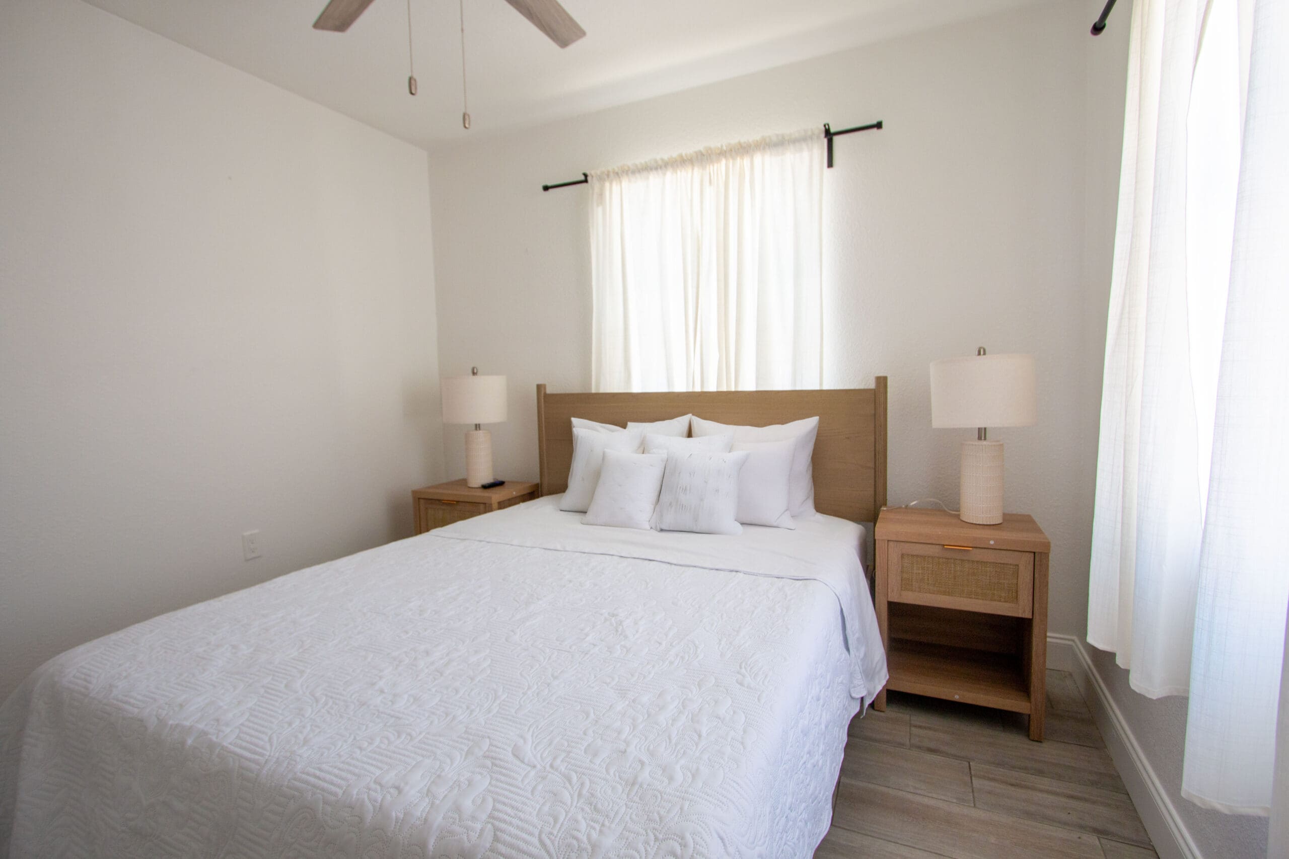 Sea Glass Beach Compound queen bedroom