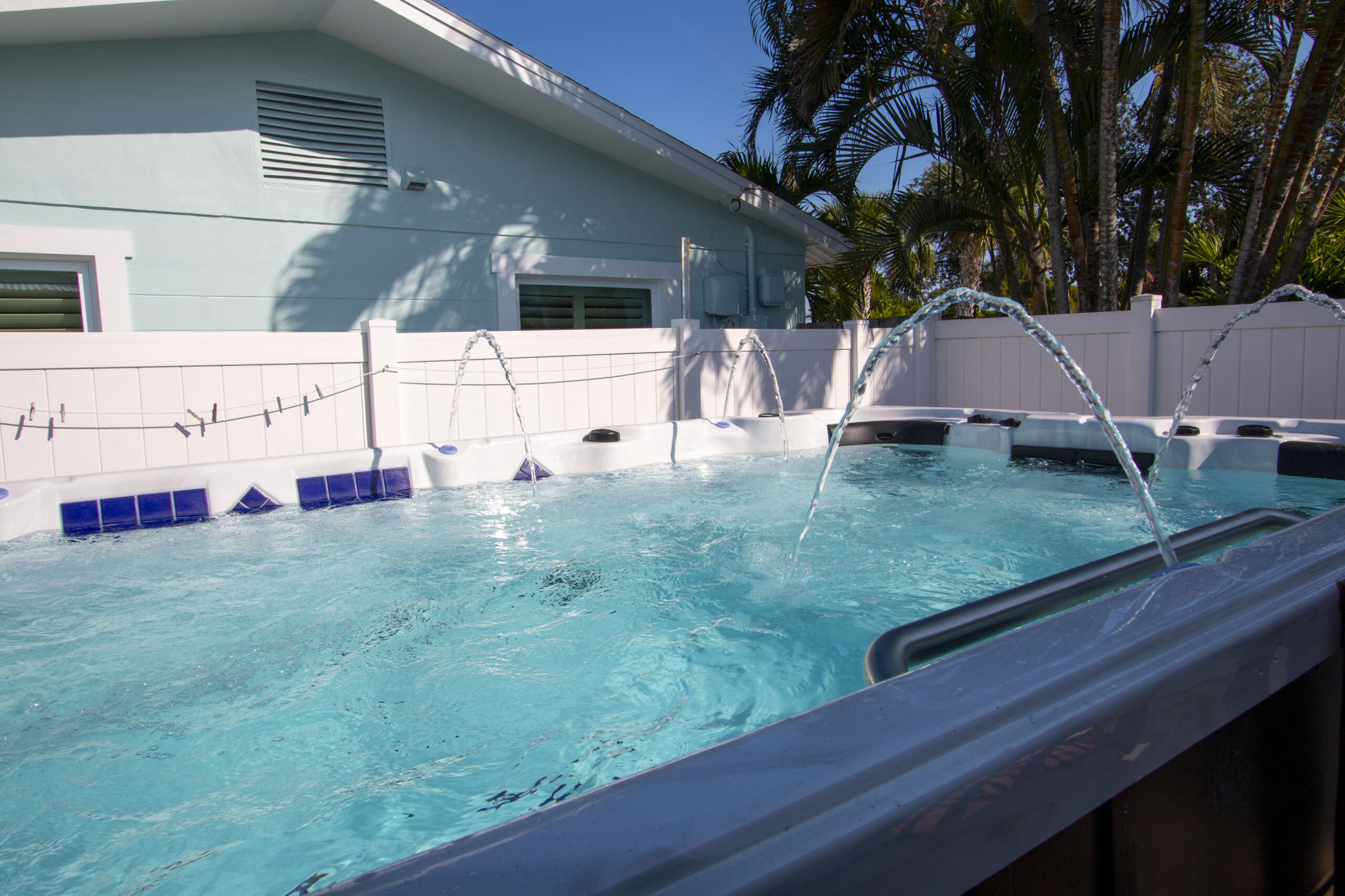 Paradise by the Gulf Unit A swim spa